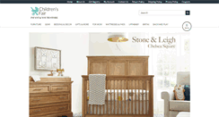 Desktop Screenshot of childrensfairfurniture.com